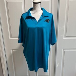 NFL On Field Panthers Nike dri-fit Polo